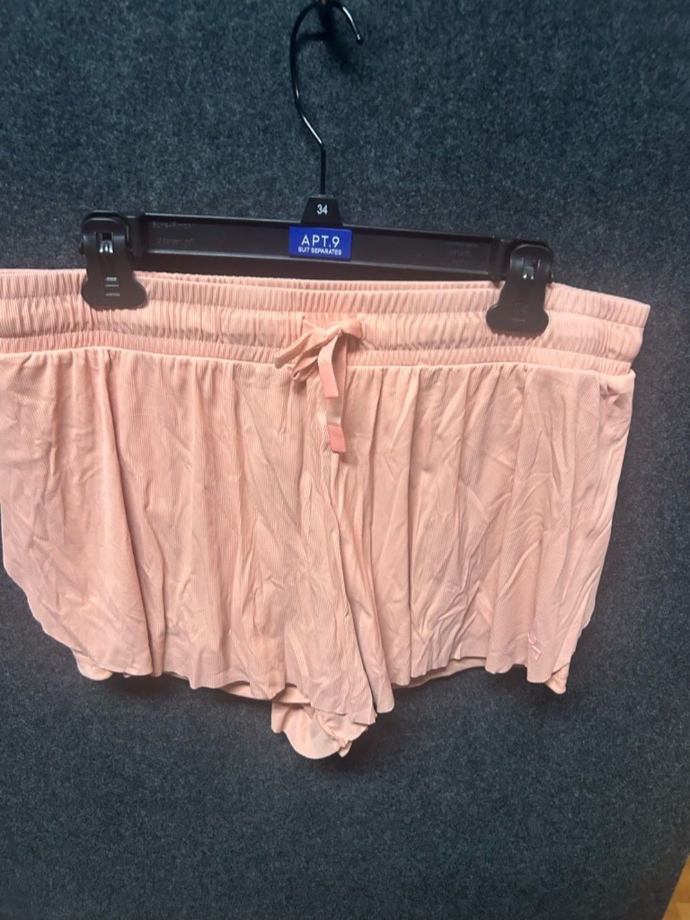 JoyLab Women's Athletic Flowy Peach/Orange Running Workout Shorts Size‎ XL